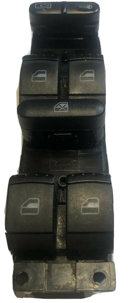 Master Power Window Switch Front Left Driver Side for VW Golf Jetta Passat by AM Autoparts