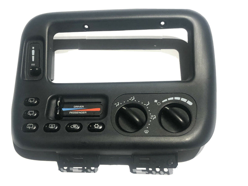 1996-2000 Dodge Caravan A/C Heater Climate Control 96 97 98 99 00 Black Bezel