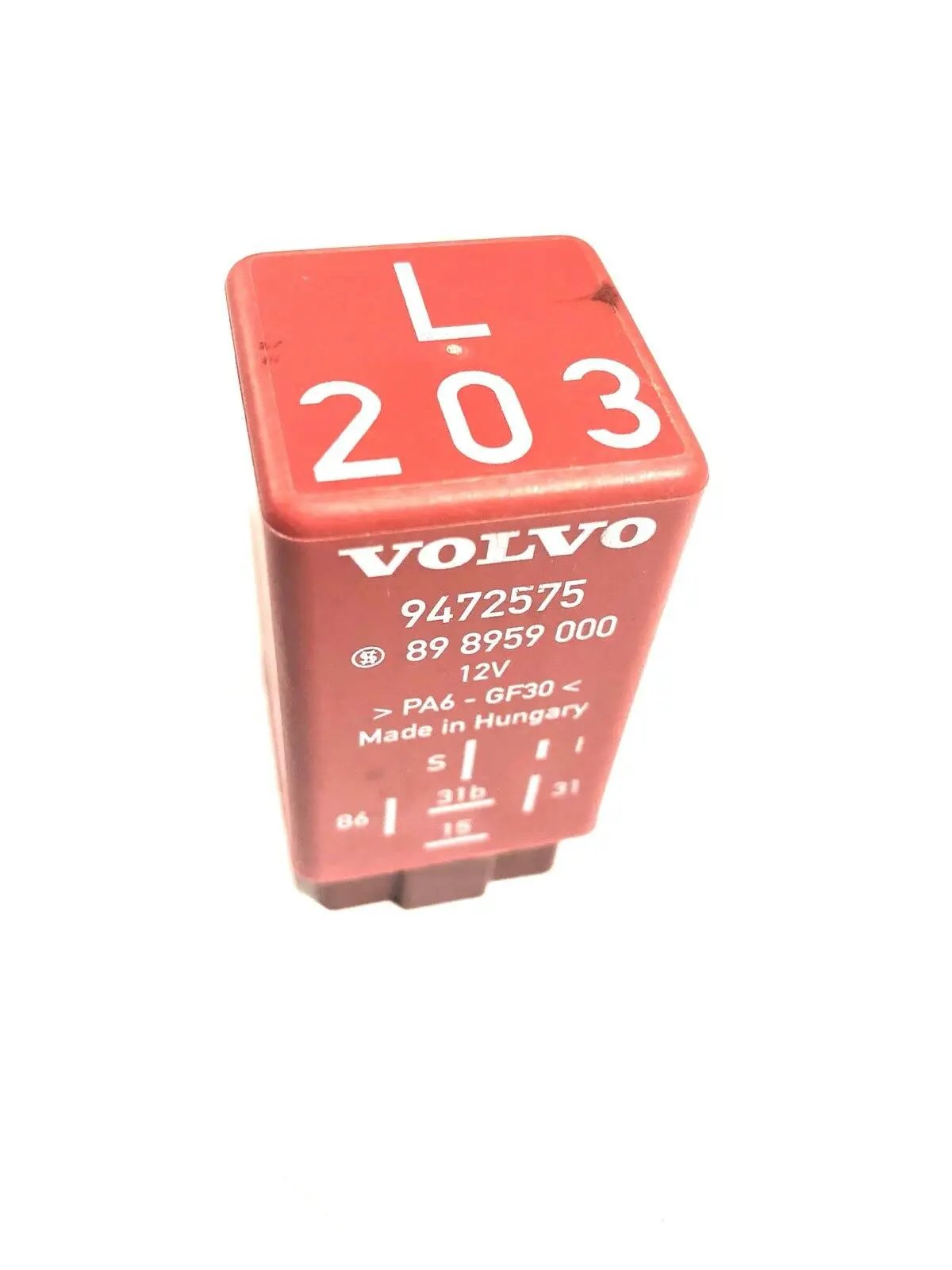 RELAY 9472575 WIPER INTERMITTENT 2000 VOLVO V70 X/C AWD SE 2.4 by VOLVO