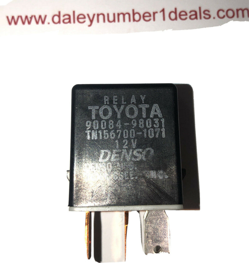 Toyota RELAY 90987-02012 cooling fan door window fog fuel injection circuit open