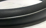 Black steering wheel cover - 14.5 In To 15.5