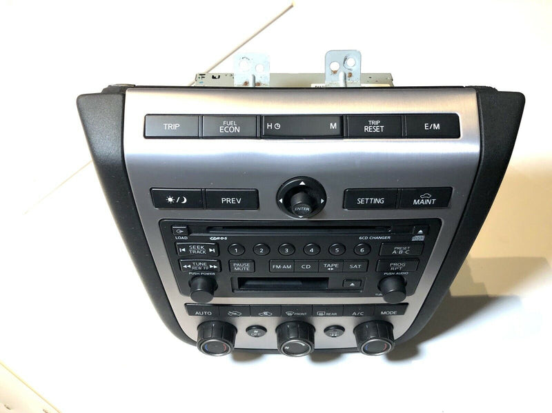 2006 07 NISSAN MURANO HEAT AC CLIMATE CONTROL PANEL BOSE OR NAVIGATION