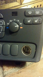 VOLVO S80 DUAL ZONE CLIMATE CONTROL MODULE A/C HEAT SWITCH AUTOMATIC 1999-2006