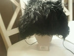Animal Hat Black Kitty Cat with Pink Ear Faux Fur New Panda Hats Brand FH035