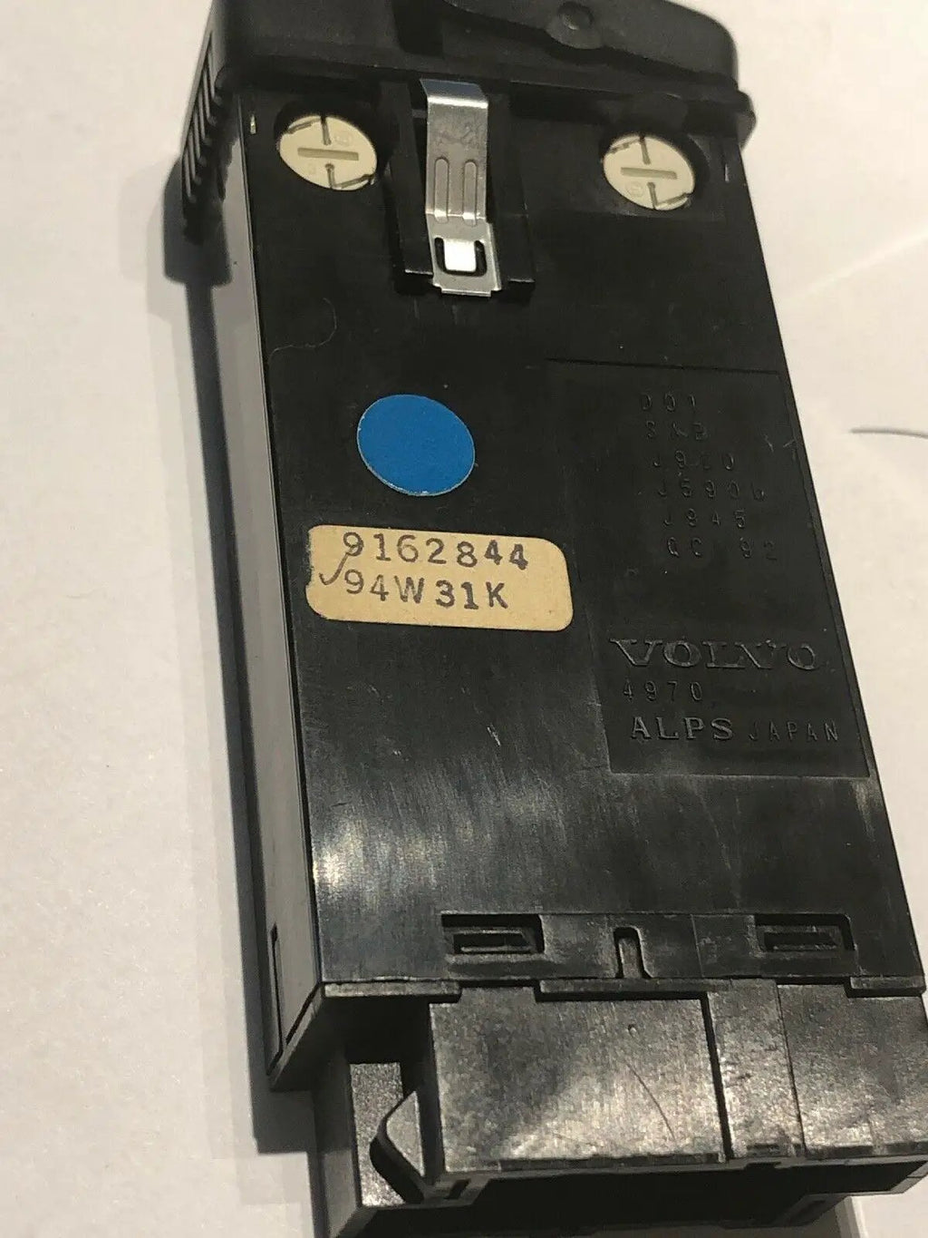 VOLVO 850 95 96 97 HAZARD SWITCH OEM # 91 25 204 # 9125204 by VOLVO FACTORY OEM