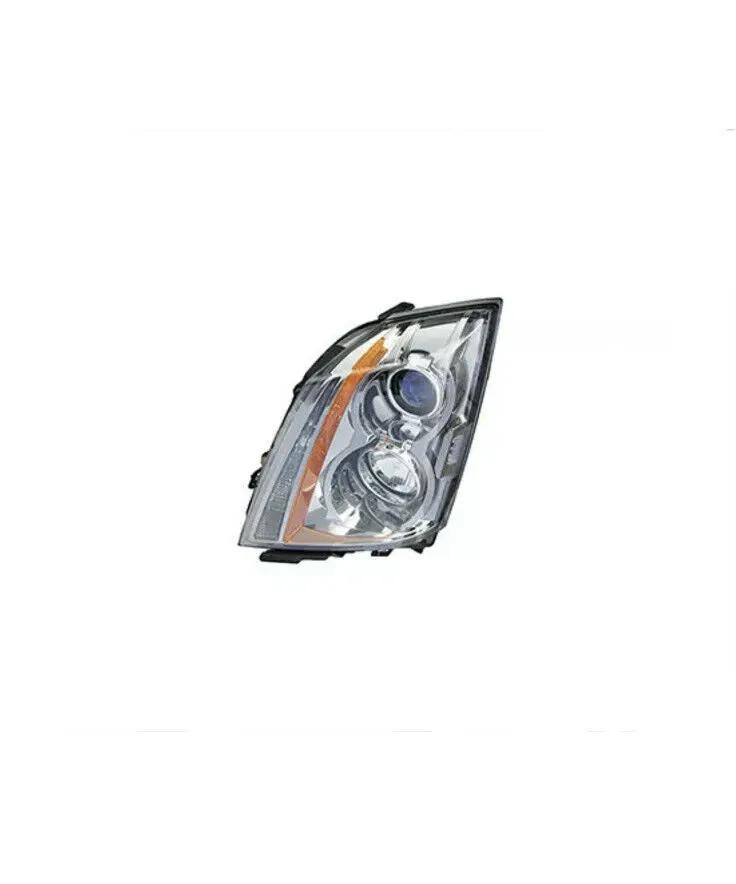 Halogen Headlight Headlamp Driver Side Left LH for 08-14 Cadillac CTS 2008-2014 by AM Autoparts