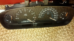Used 1997 2000 Dodge Caravan Instrument Gauge Cluster Speedometer