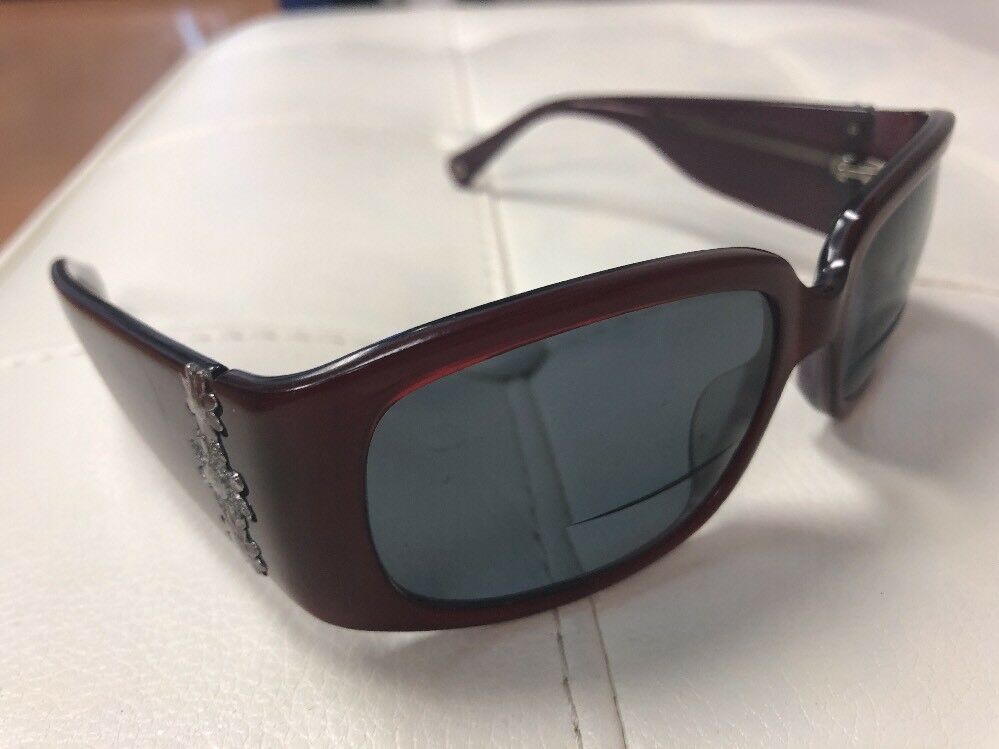 Coach Plastic Frame Bifocal with Floral Design