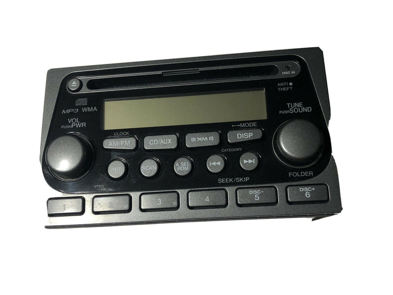 MP3 WMA 2003-2011 Honda Element Audio Equipment Am/Fm Radio , Cd Player Oem.