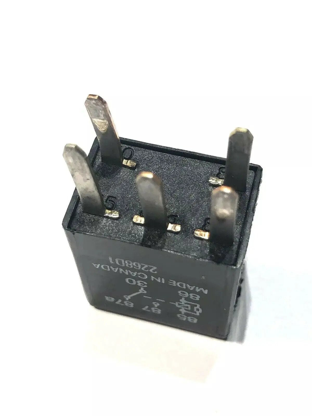 GM Omron Automotive Relay 12V 5-prong 12077866 7866 Tested #R20HL by GM / Omron