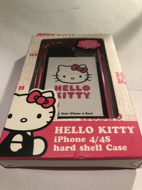 FOR APPLE iPHONE 4/4S GENUINE HELLO KITTY CRYSTAL DIAMOND CASE BLING HARD COVER