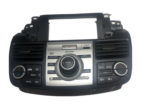 08-09 Acura RDX NAVIGATION Screen Radio Audio Climate Control Dash w Vents OEM by Acura Honda