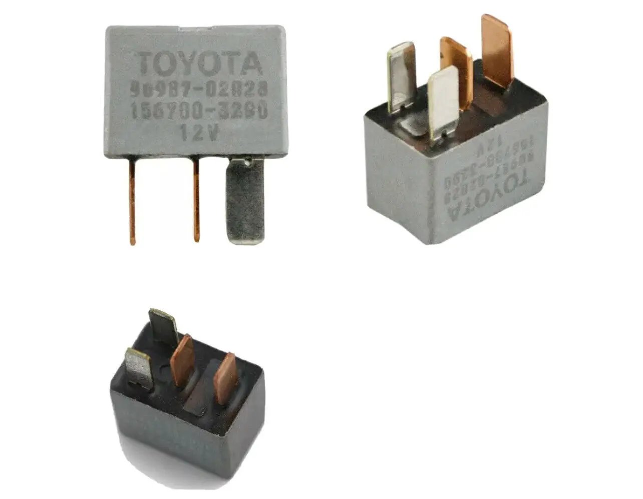 BRAND NEW FACTORY DENSO TOYOTA/LEXUS/SCION RELAY #90987-02028 REPAIRS A/C ISSUES by DENSO