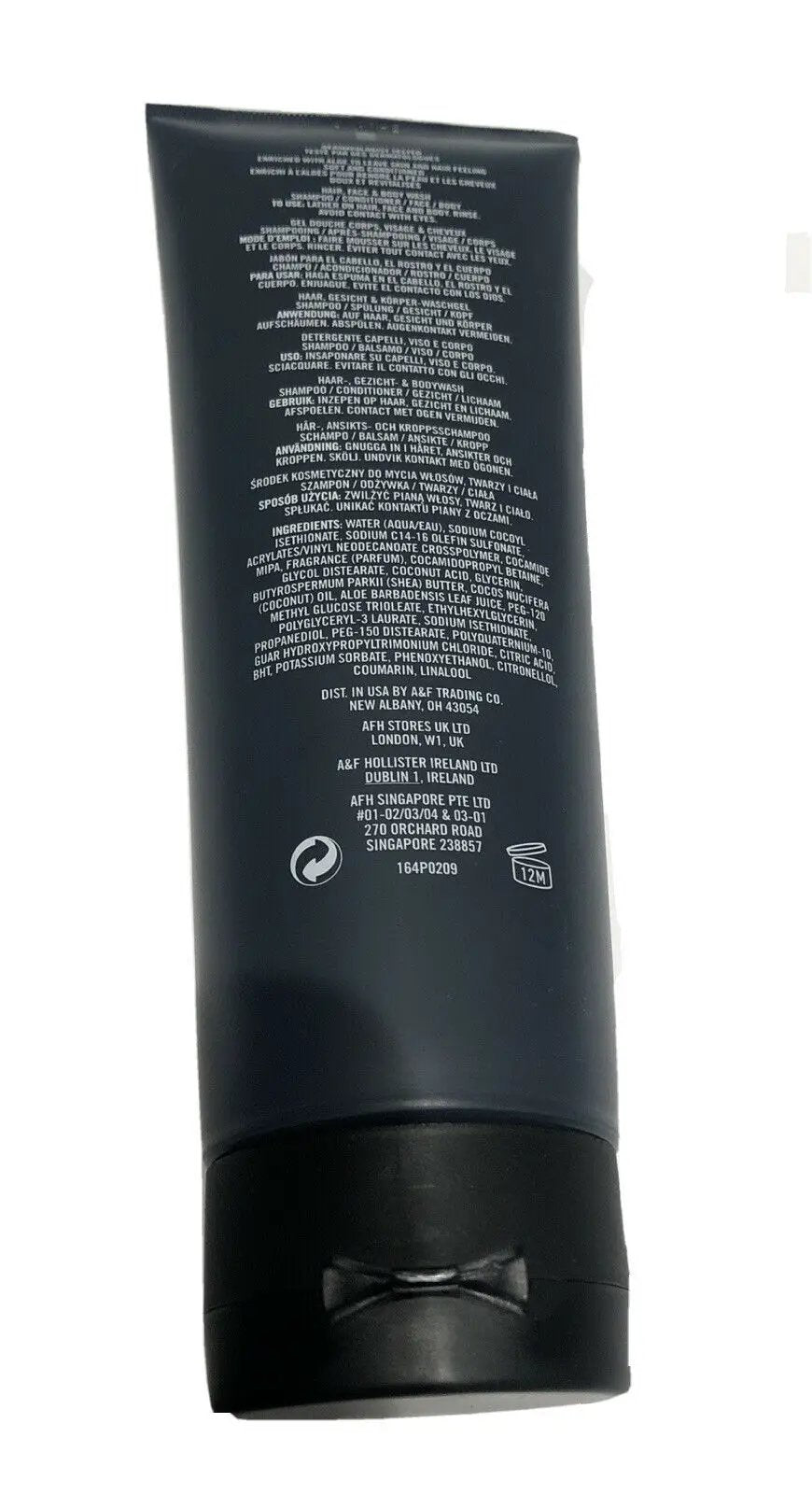 ABERCROMBIE & FITCH FIERCE BODY WASH FOR MEN8.4 Oz / 250 ml BRAND NEW ITEM!!! by ABERCROMBIE & FITCH
