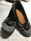 Bernie Mev Pewter Flats