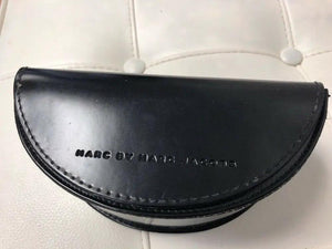 Marc by Marc Jacobs Oversized Black Sunglass Eyeglass Case Holder Large Magnetic