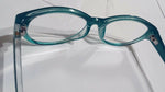 woman's evergreen  eyeglass frames