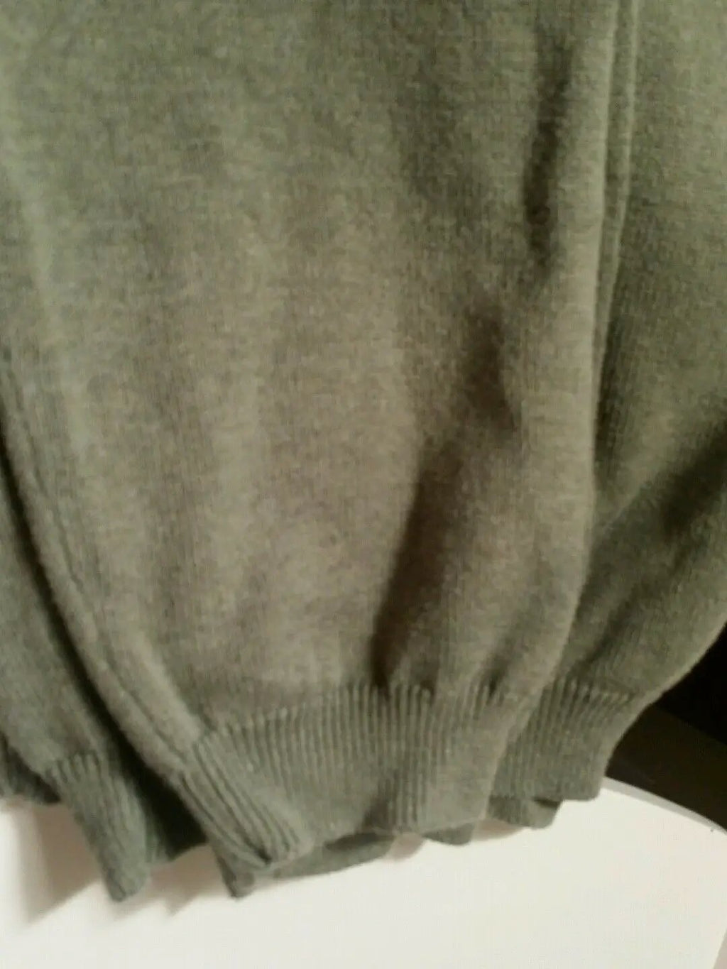 Eddie bauer large zip up sweater tall%100 percent cotton zip up sweater. by Eddie Bauer
