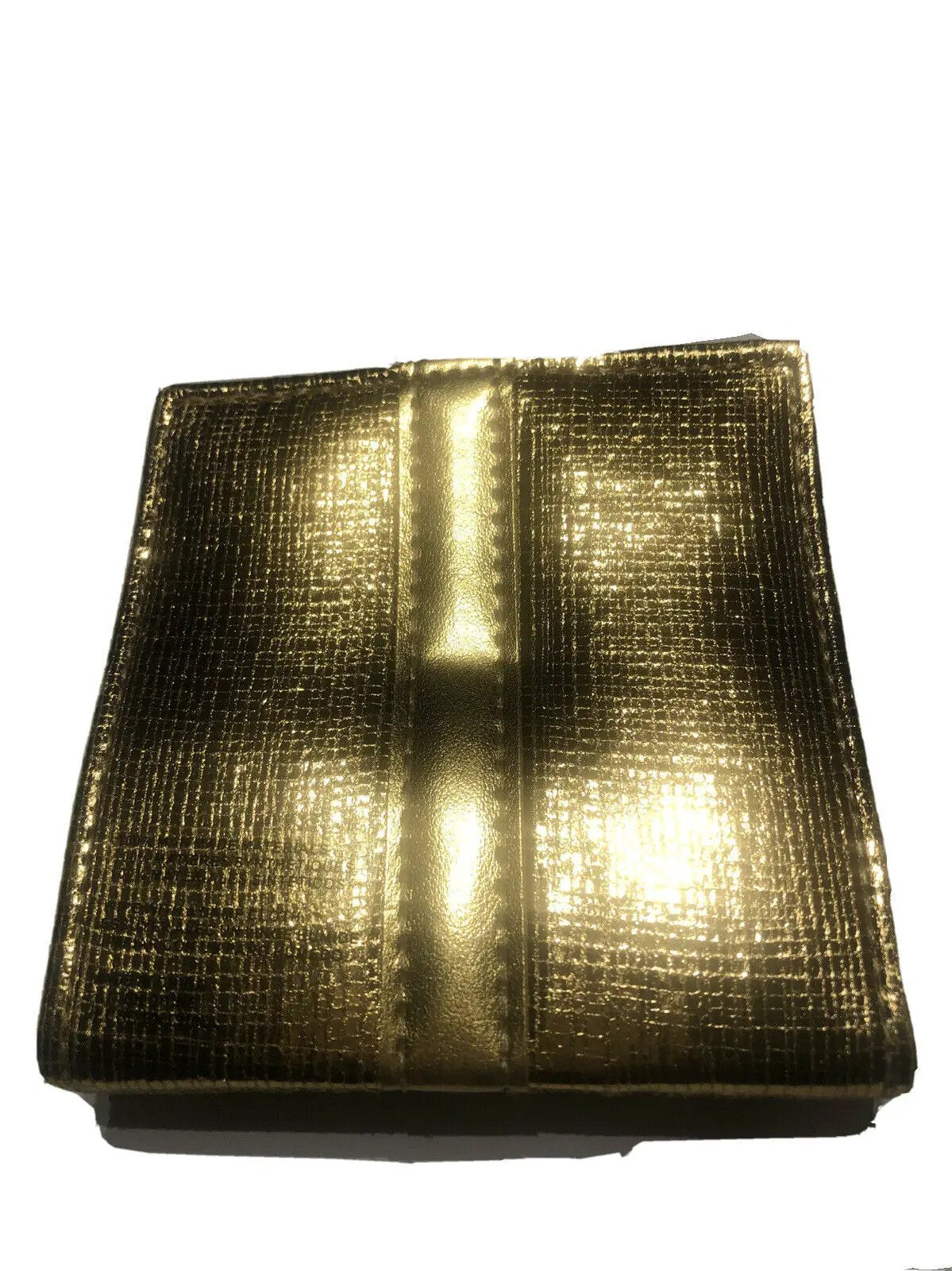 Nail And Scissor Bag Gold With Gold Bow NEW by Tarte