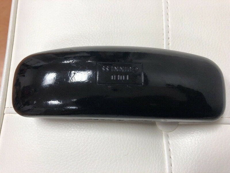 LULU GUINNESS BLACK HARD SHELL EYEGLASS CASE GUC