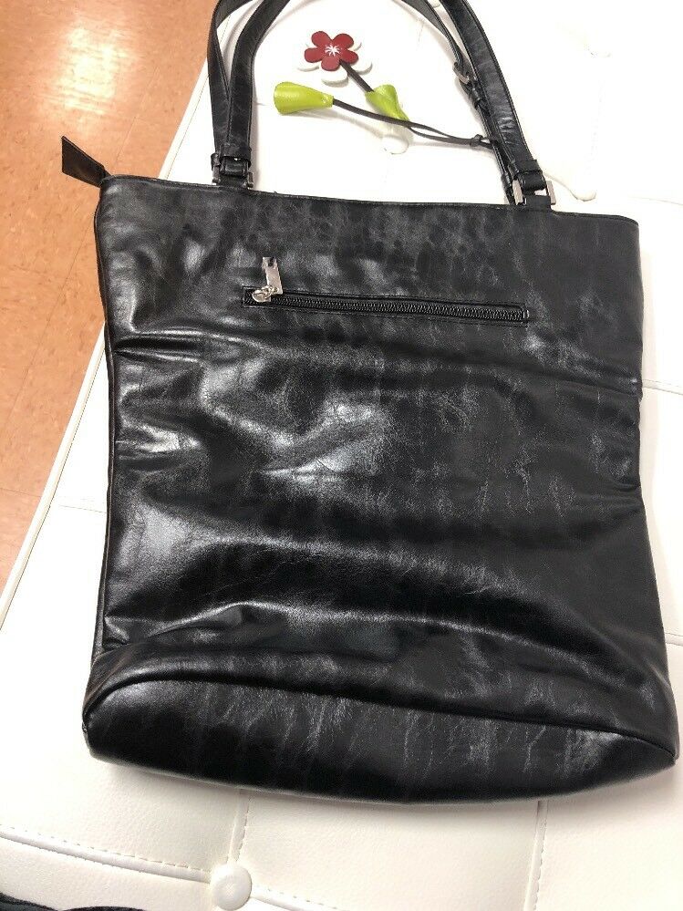 VEGAN New Espe Bag Red Synthetic Handbag Shoulder Bag Large Black Description