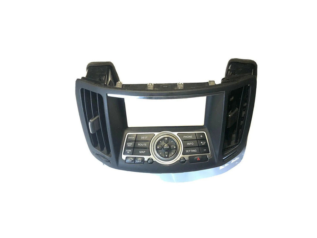 2908 2009 Infiniti G37 4dr Sedan Radio/Navigation Control Panel & Trim Bezel OEM by Infiniti