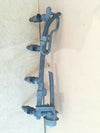 1985 OEM VOLVO 740 COMPLETE FUEL RAIL WITH 4 INJECTORS, FUEL PRESSURE REGULATOR