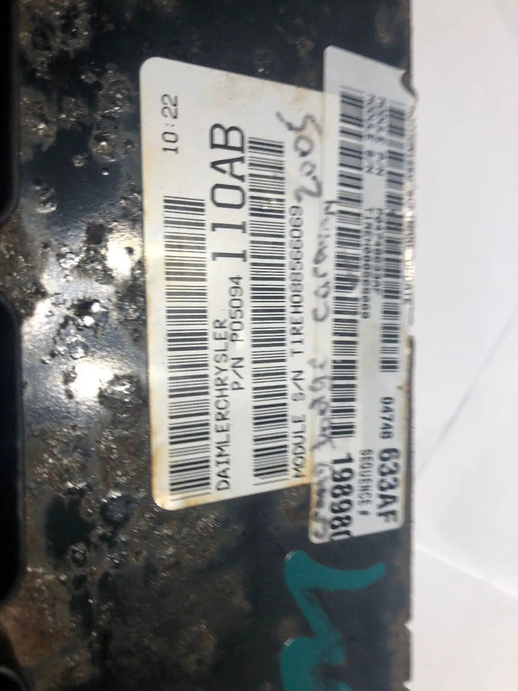 Programmed 2005 Town & Country Caravan Engine Computer ECU ECM OEM 04748375AE by Chrysler