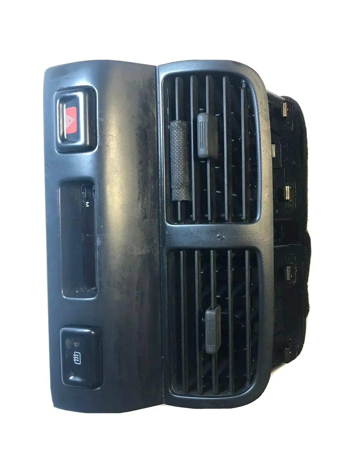 95 96 97 98 99 Nissan Maxima AC VENTS BLACK Clock Bezel Air Upper Center Dash by Nissan