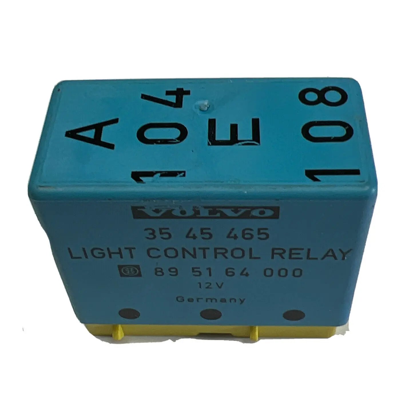 Volvo 760 940 960 OEM Genuine Main Light Headlight Head Lamp Relay Fuse 3545465 by Volvo