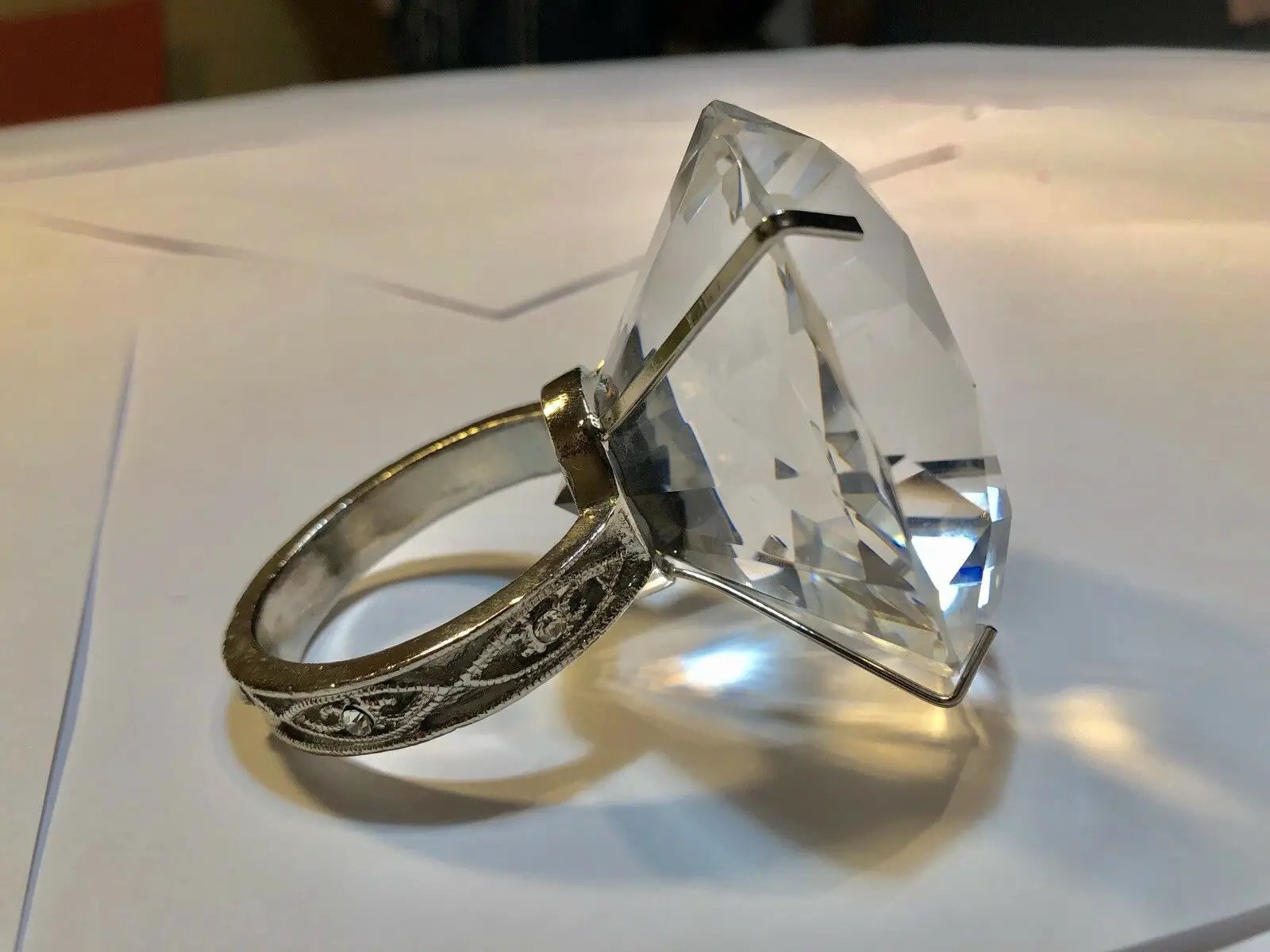 Diamond Ring Hankerchiek Holder by DALEY1DEALS,LLC.