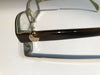 Kate Spade  Brown And Green Rectangular Eyeglass Frames 135mm