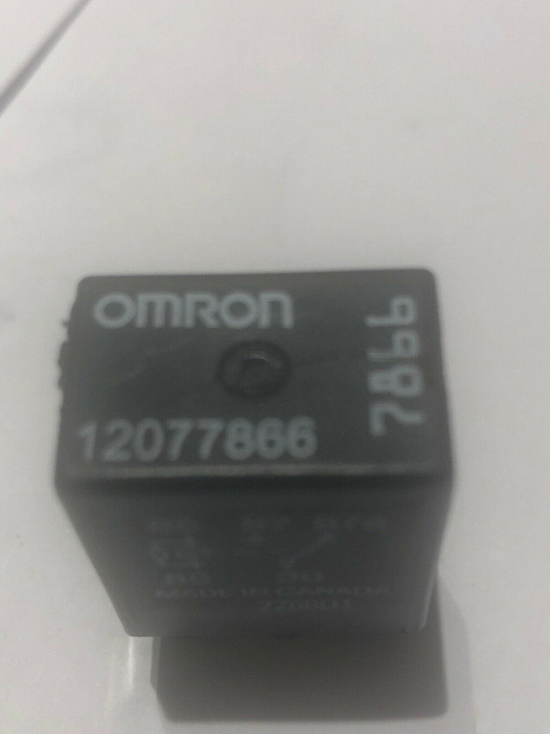 GM Omron Automotive Relay 12V 5-prong 12077866 7866 Tested #R20HL