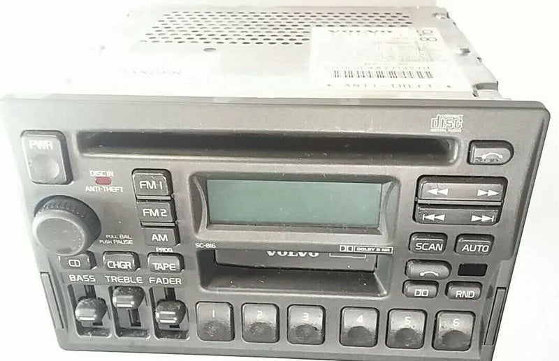 1997-2004 40 V70  V70XC 90 Series Volvo Radio AM FM Cassette CD Player OEM