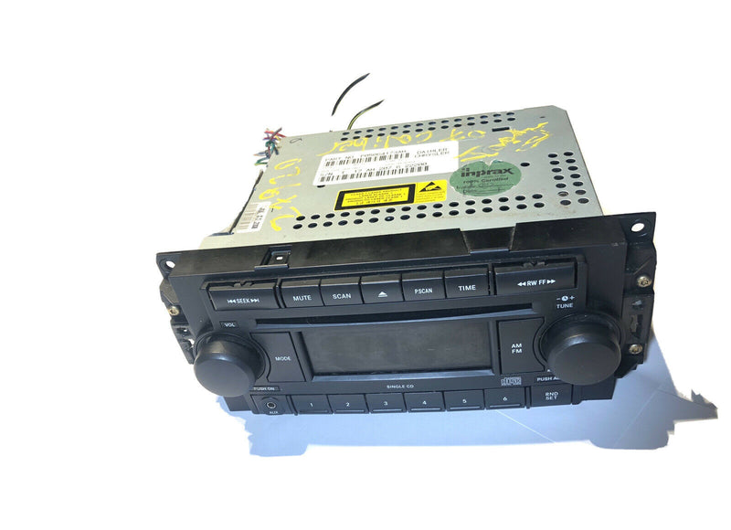 04-07 JEEP GRAND CHEROKEE RADIO CD PLAYER OEM