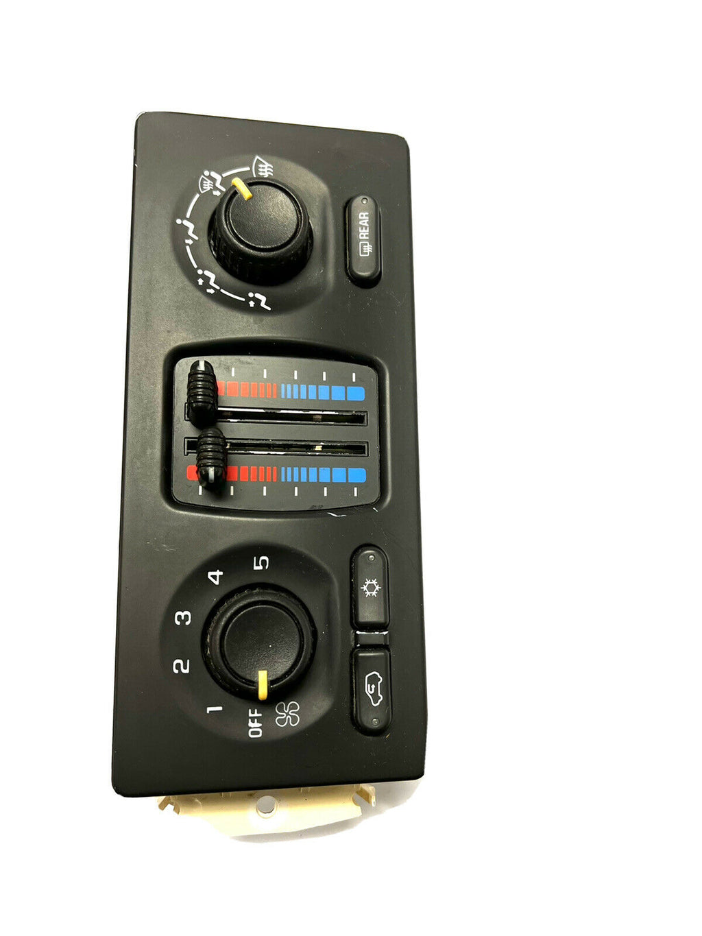 195 03-09 envoy trailblazer heater AC defrost climate control unit used tested