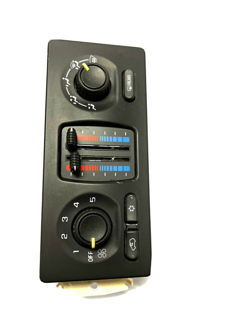 195 03-09 envoy trailblazer heater AC defrost climate control unit used tested