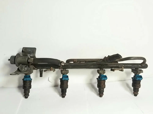 1991-1994 VOLVO 940 FUEL RAIL WITH 4-SETS OF INJECTORS & FUEL PRESSURE REGULATOR by REGINA REX. VOLVO