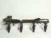 1991-1994 VOLVO 940 FUEL RAIL WITH 4-SETS OF INJECTORS & FUEL PRESSURE REGULATOR