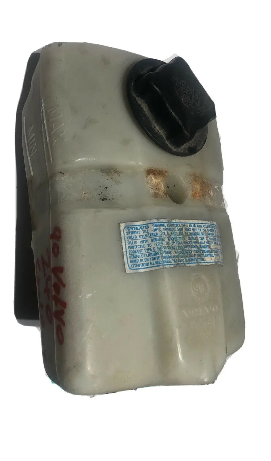 FITS: Volvo 262 264 244 245 240 Coolant Expansion Tank W/ Cap 9142000 1357775 by Vollig
