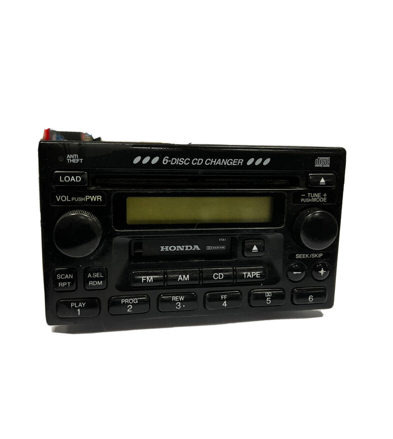 2001-2002 Honda Accord Am Fm Cd Player Radio Receiver 128110