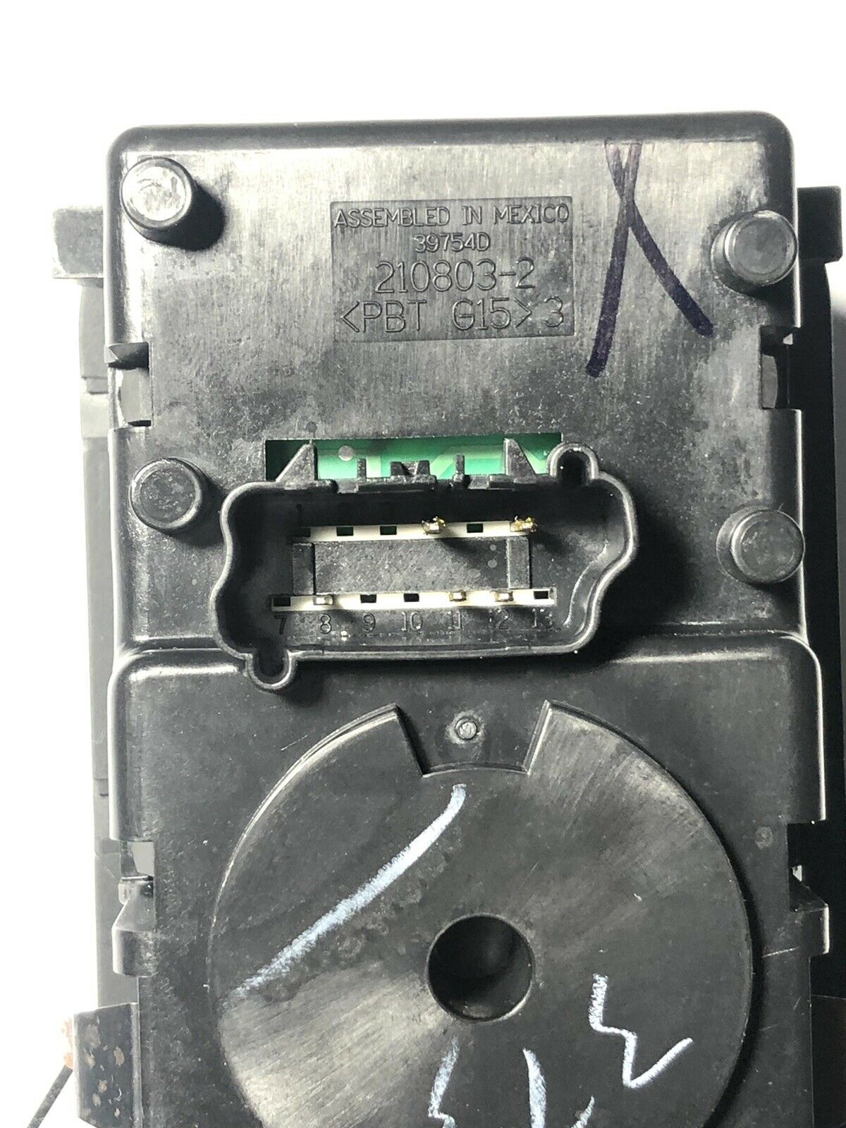 01-07 Dodge Grand Caravan Headlight Mirror Control Switch OEM w/fog Light pull
