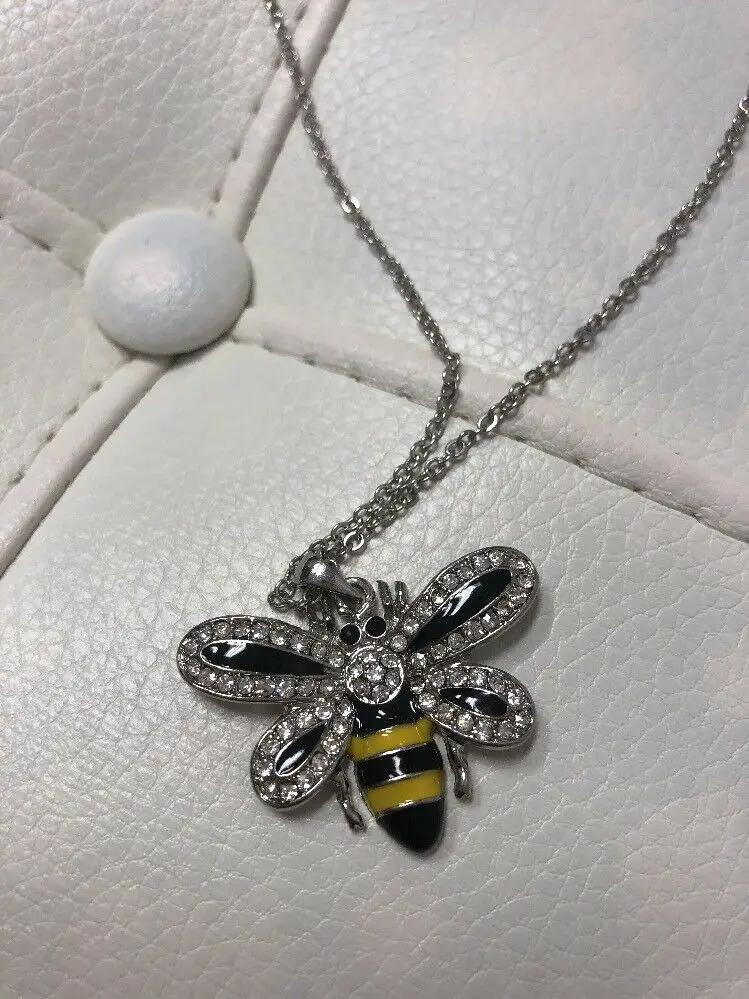 Bumble Bee Bling Necklace by DALEY1DEALS,LLC.