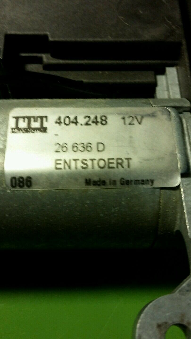 1994-2002 SAAB 900 9-3 OEM Power Sliding Sunroof Sun Roof Moonroof Motor 4327847