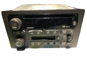 Remanufactured 03 04 05 Chevy GM GMC Truck SUV Radio CD Cassette Player MP3 Auxiliary