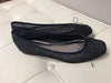Adrianna Papell Blue Sequin Ballet Flats Womens Size 9.5