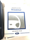 1999 Ford Windstar Owners Manual User Guide Reference Operator Book Fuses Fluids