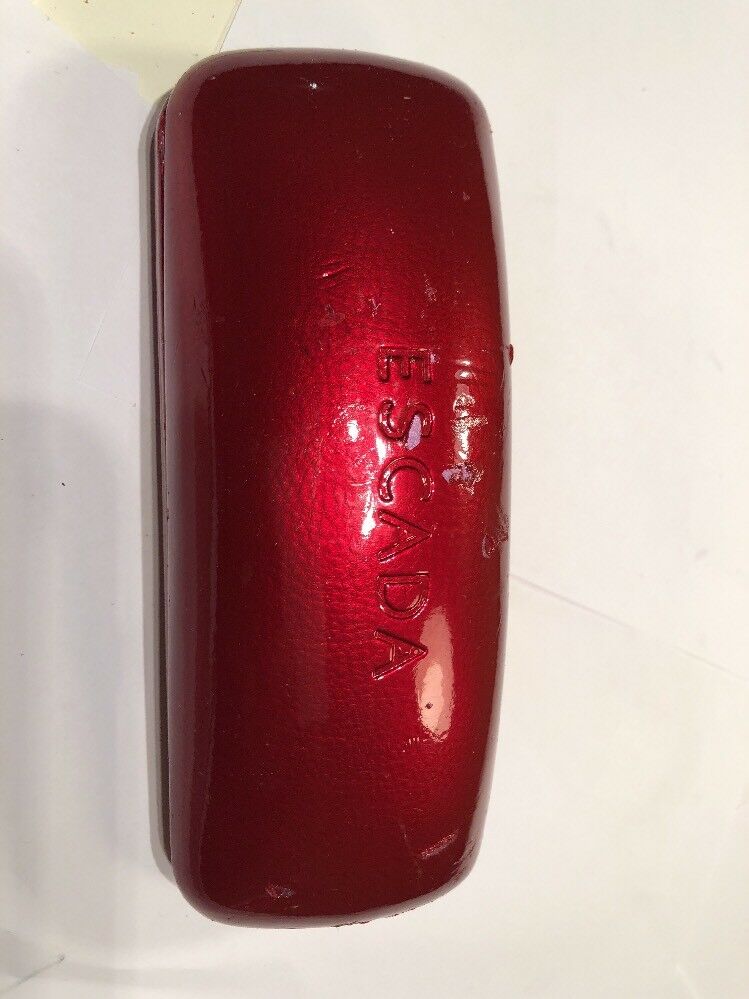 ESCADA RED SUNGLASSES CASE