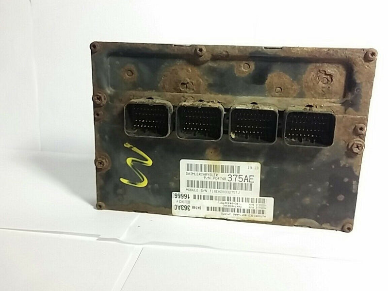 2004 Chrysler Dodge Town and Country computer PCM ECU control module 04748363AD