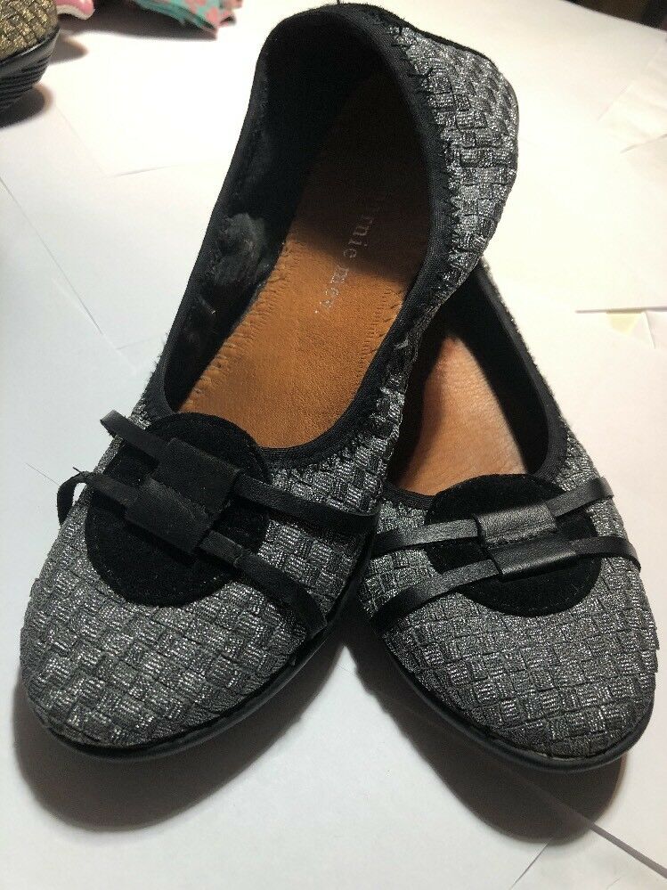 Bernie Mev Pewter Flats